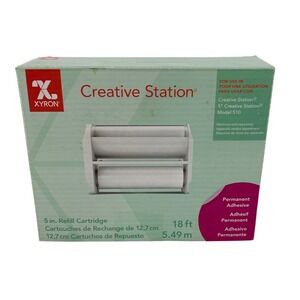 Xyron Creative Station 5 inch Permanent Adhesive Refill Cartridge 18ft Model 510